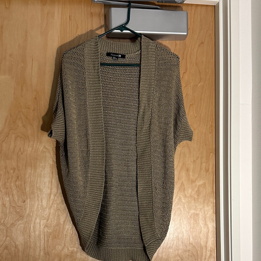 Women's Tan Cardigan